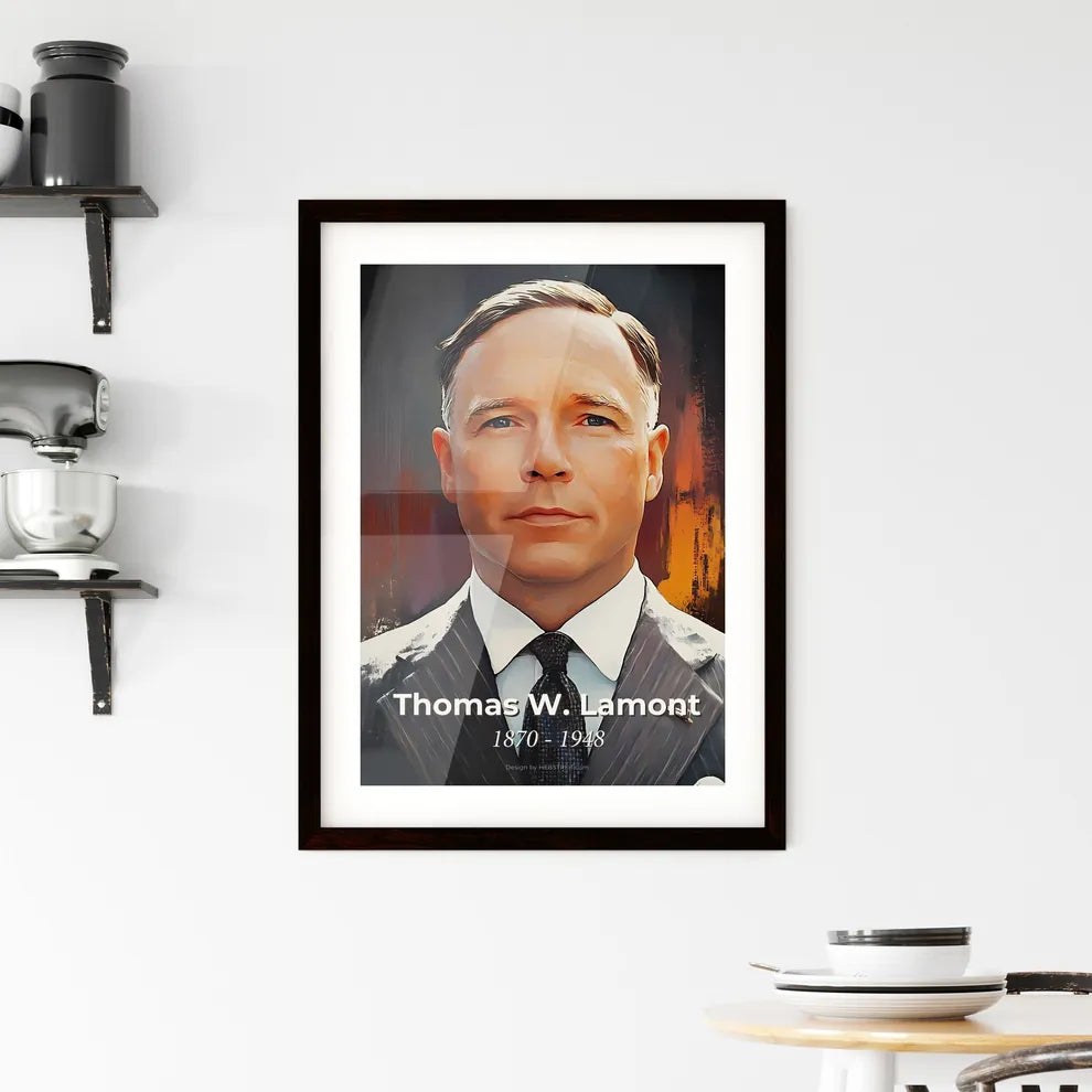 Portrait of Thomas W. Lamont Hangings