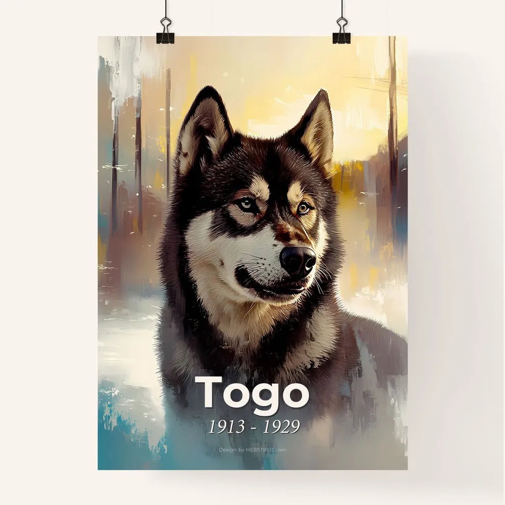 Portrait of Togo Poster