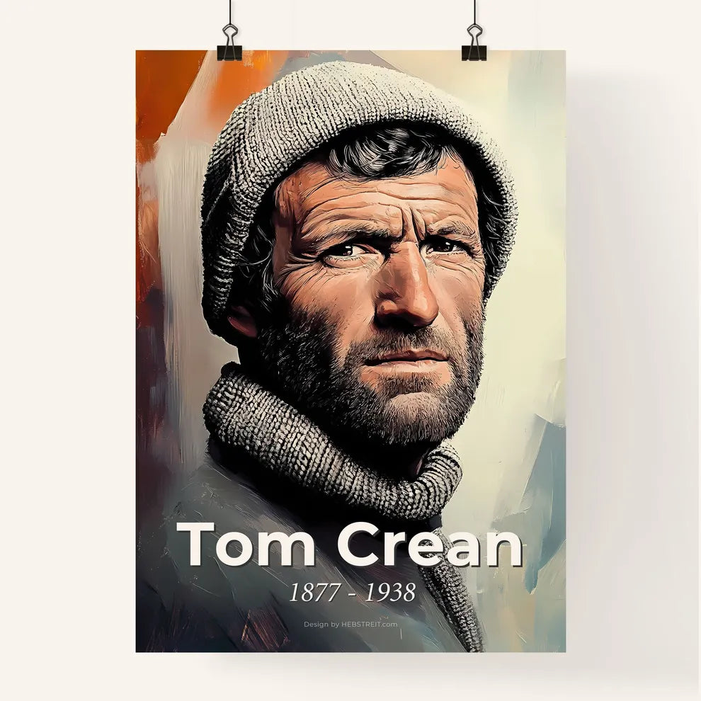 Portrait of Tom Crean Poster