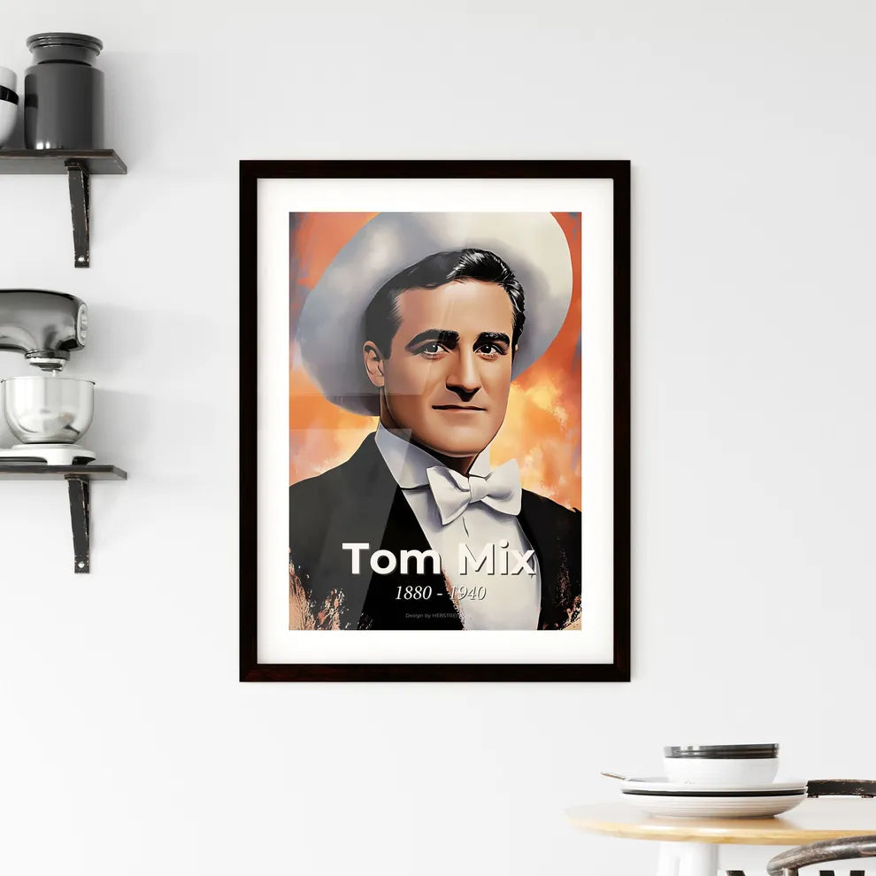 Portrait of Tom Mix Hangings