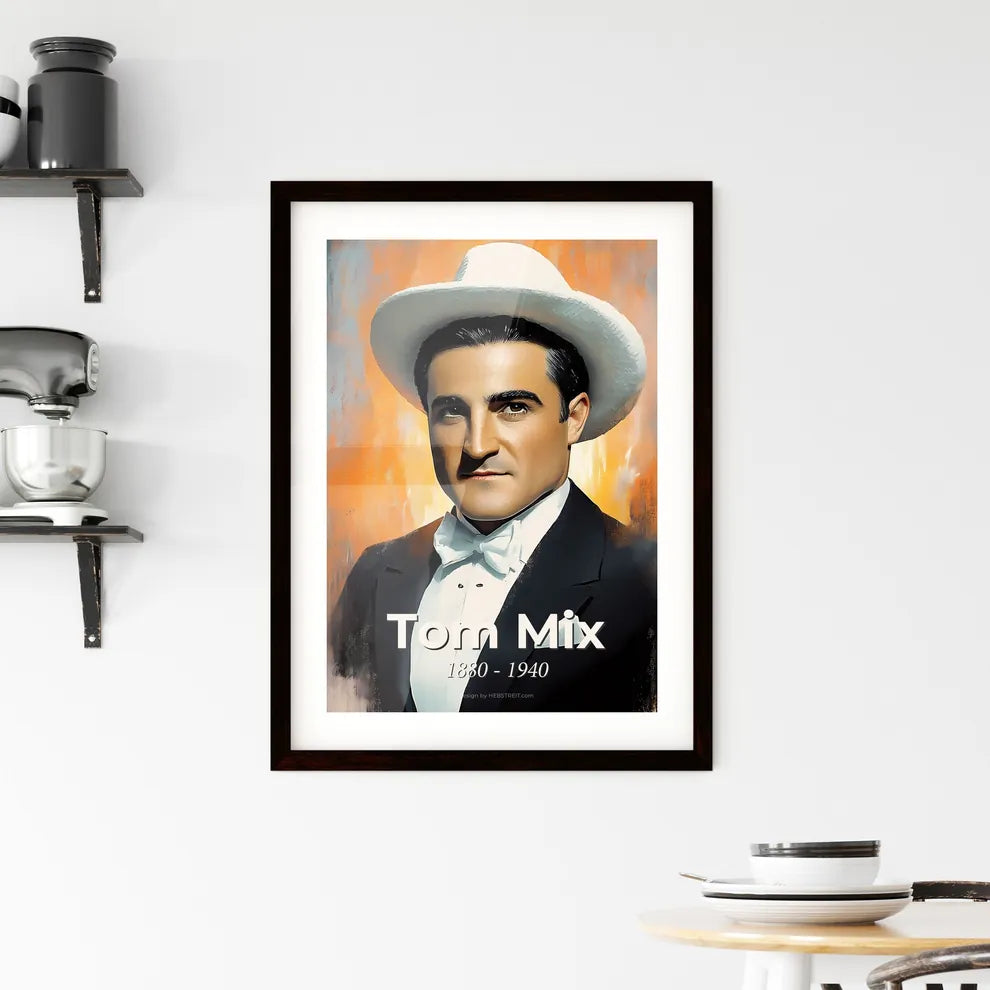 Portrait of Tom Mix Hangings