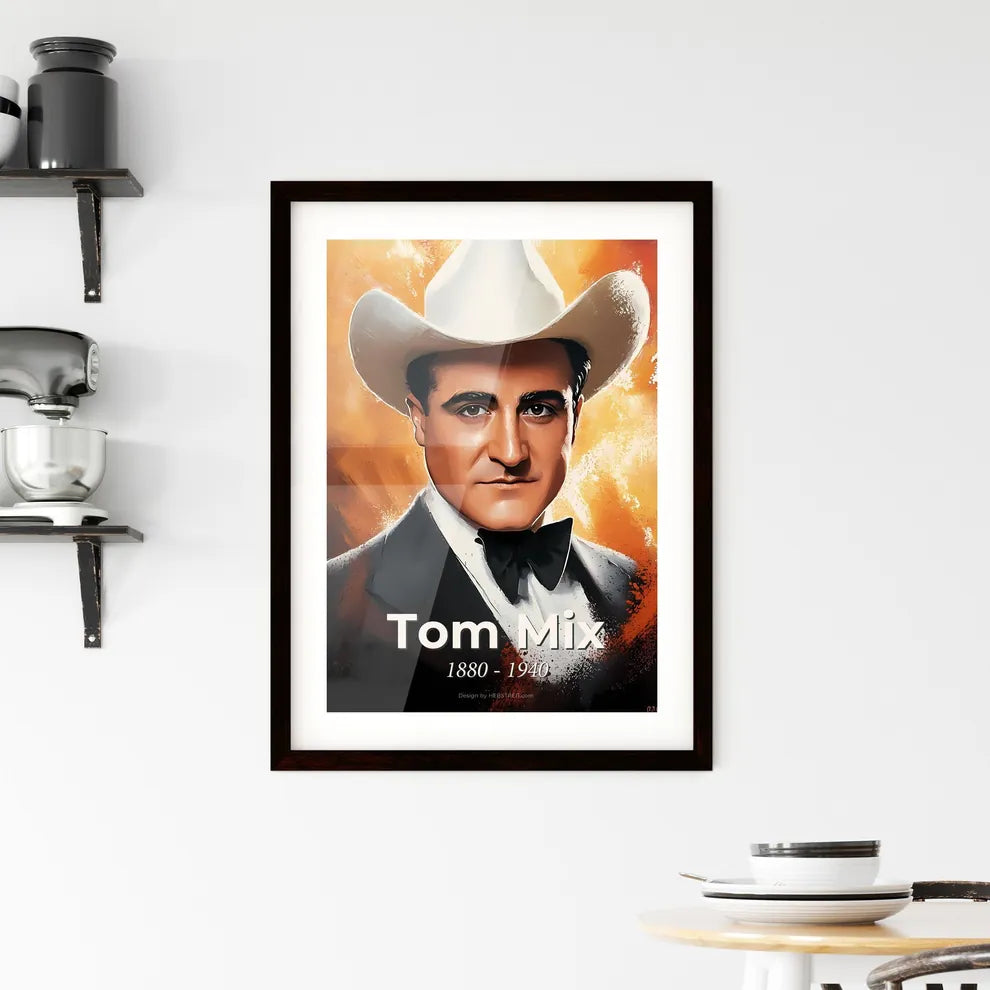 Portrait of Tom Mix Hangings