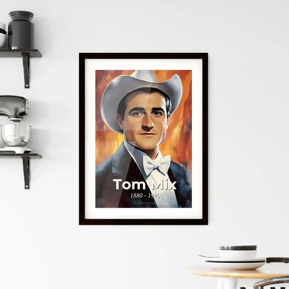Portrait of Tom Mix Hangings