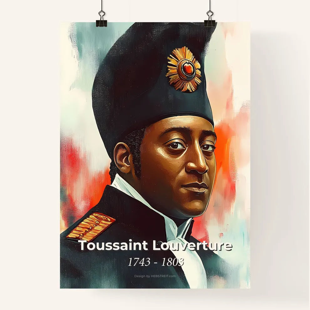 Portrait of Toussaint Louverture Poster