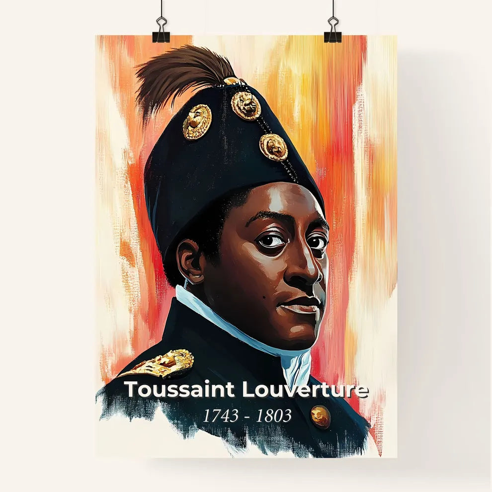Portrait of Toussaint Louverture Poster