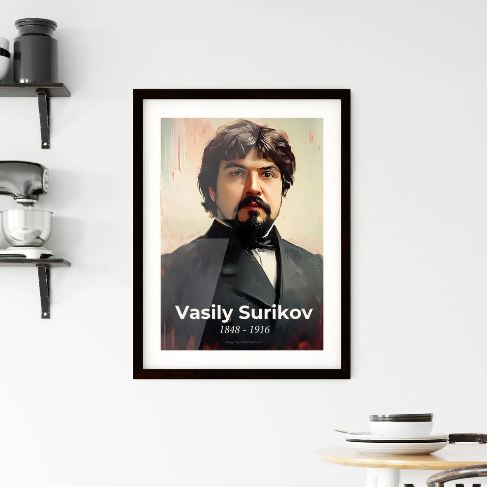 Portrait of Vasily Surikov Hangings