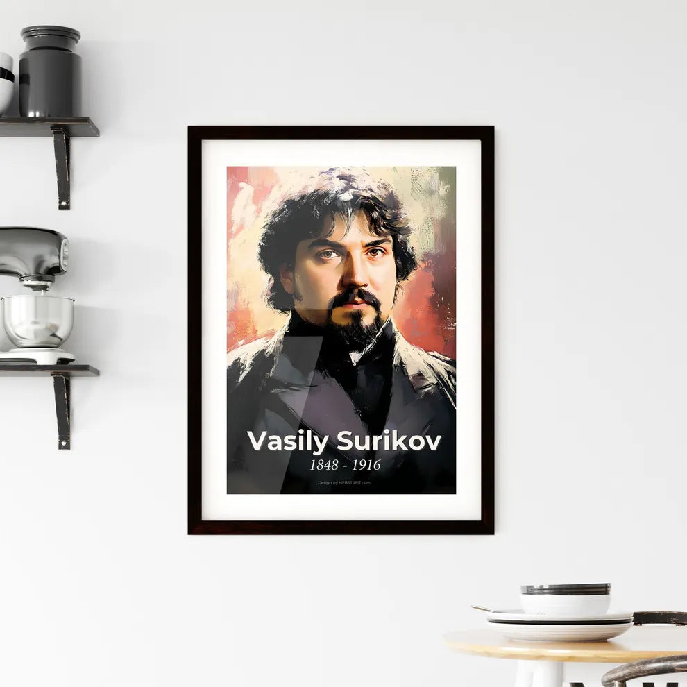 Portrait of Vasily Surikov Hangings