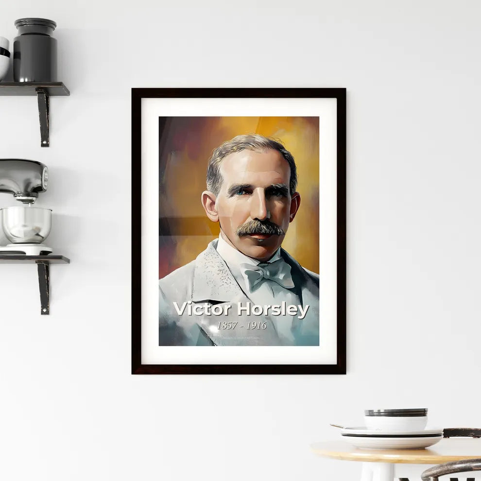 Portrait of Victor Horsley Hangings