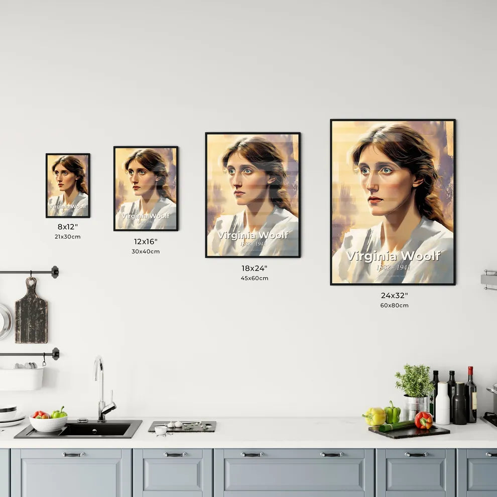 Portrait of Virginia Woolf - Kitchen Hangings