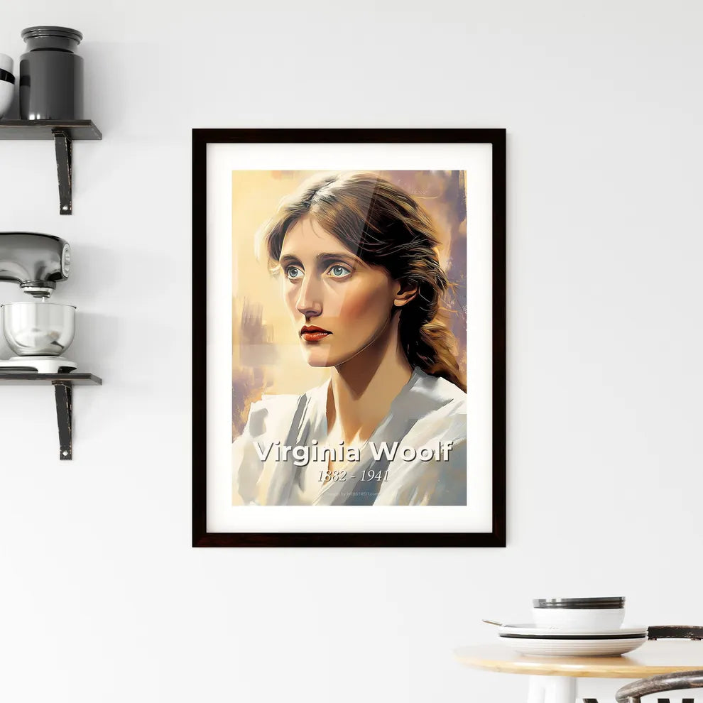 Portrait of Virginia Woolf Framed Print