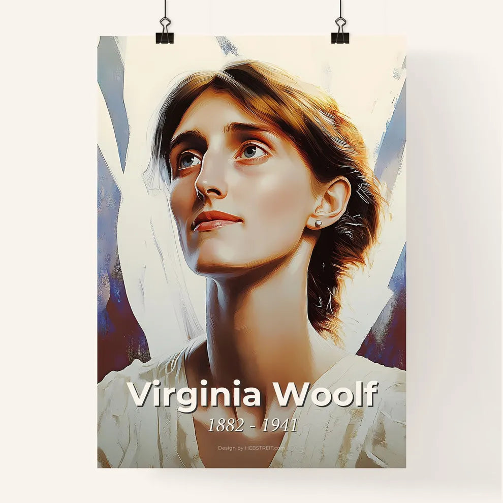 Portrait of Virginia Woolf Poster
