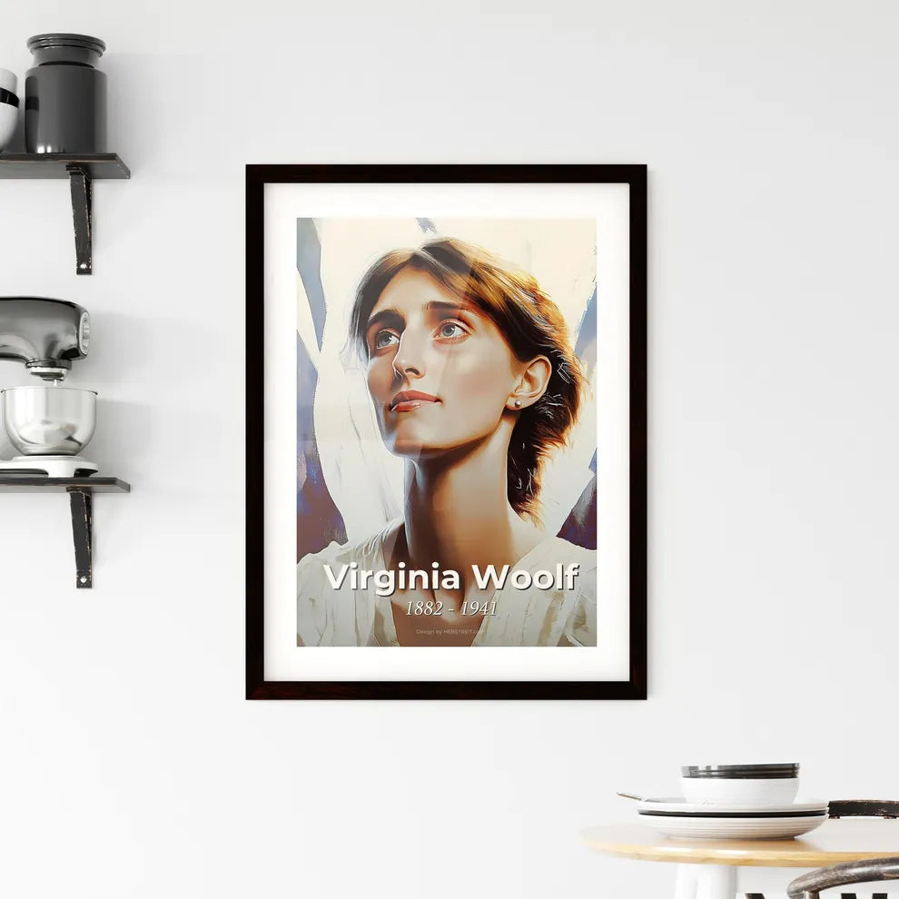 Portrait of Virginia Woolf Framed Print