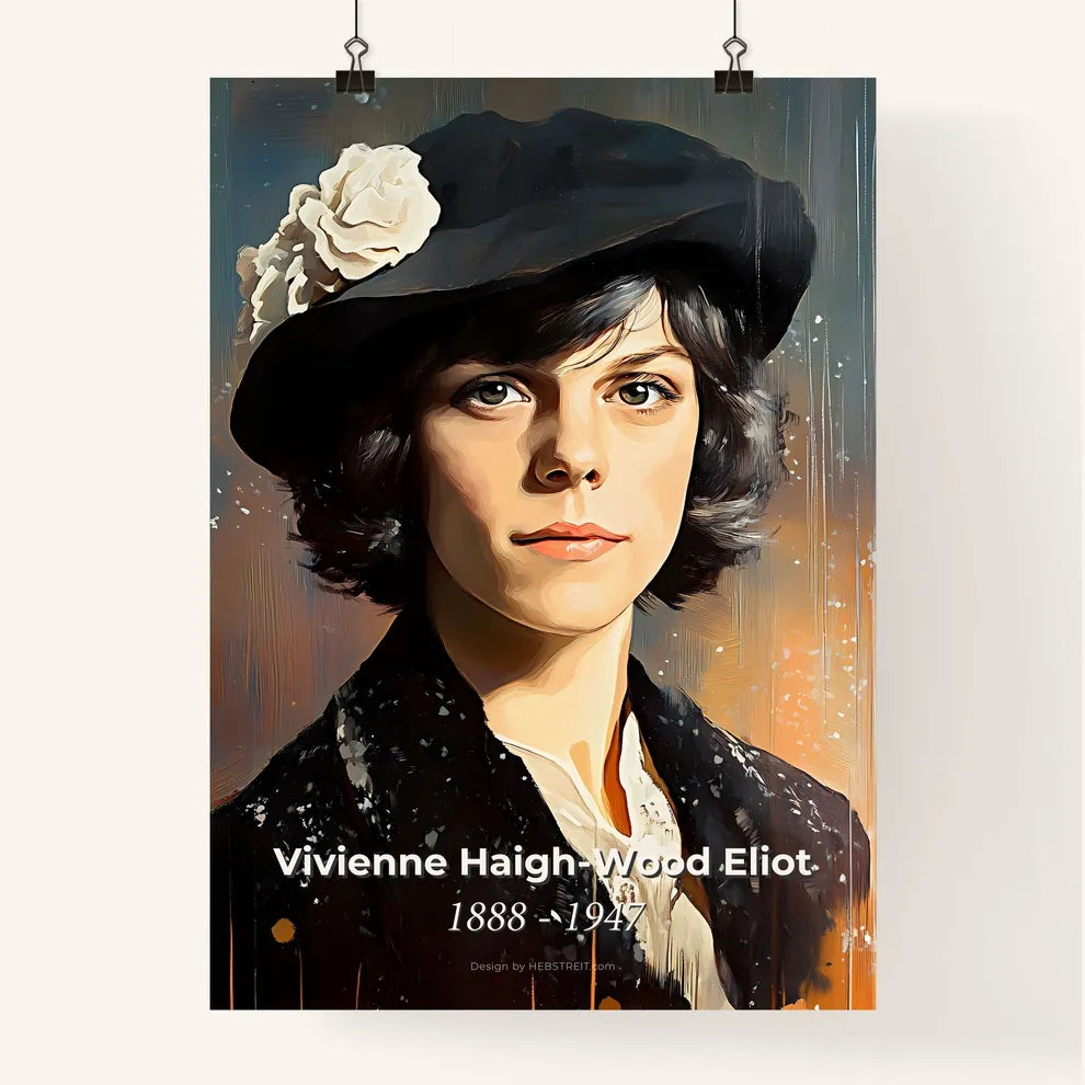 Portrait of Vivienne Haigh-Wood Eliot Poster
