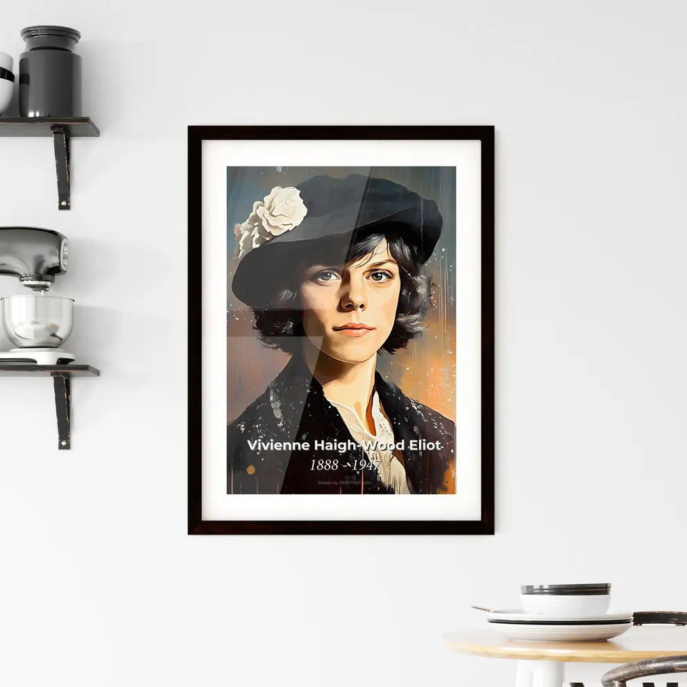 Portrait of Vivienne Haigh-Wood Eliot Framed Print