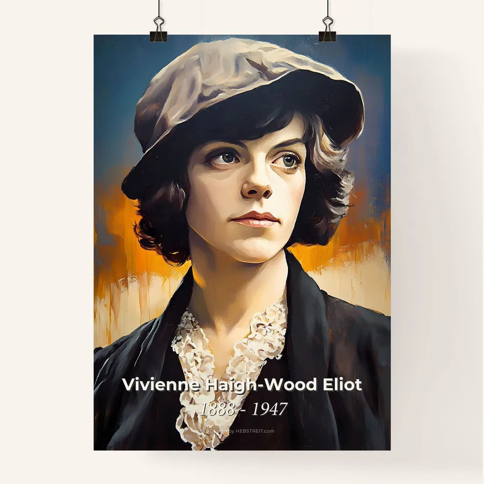 Portrait of Vivienne Haigh-Wood Eliot Poster