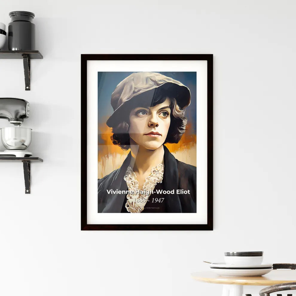 Portrait of Vivienne Haigh-Wood Eliot Framed Print