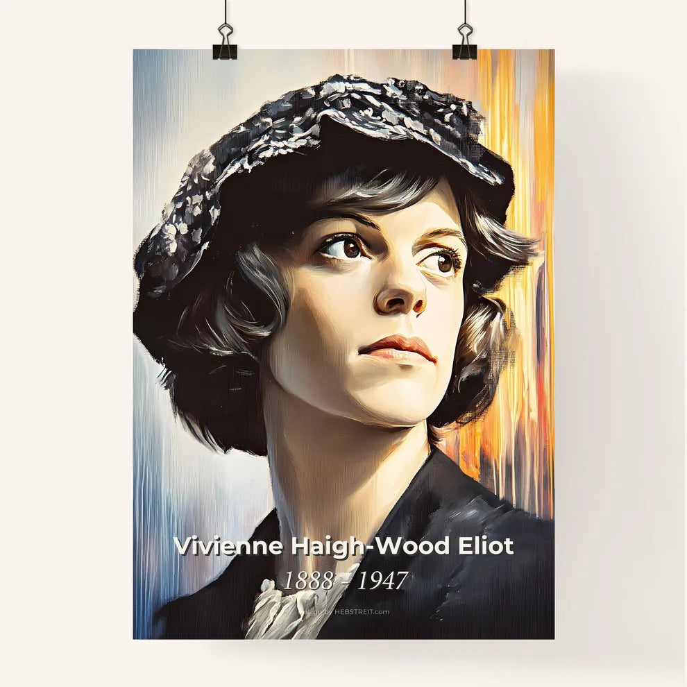 Portrait of Vivienne Haigh-Wood Eliot Poster