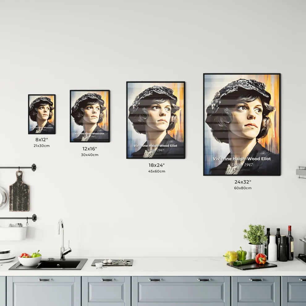 Portrait of Vivienne Haigh-Wood Eliot - Kitchen Hangings