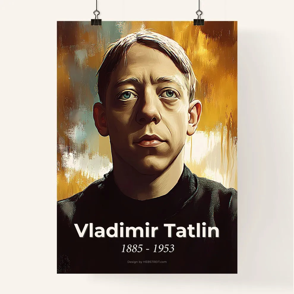 Portrait of Vladimir Tatlin Poster