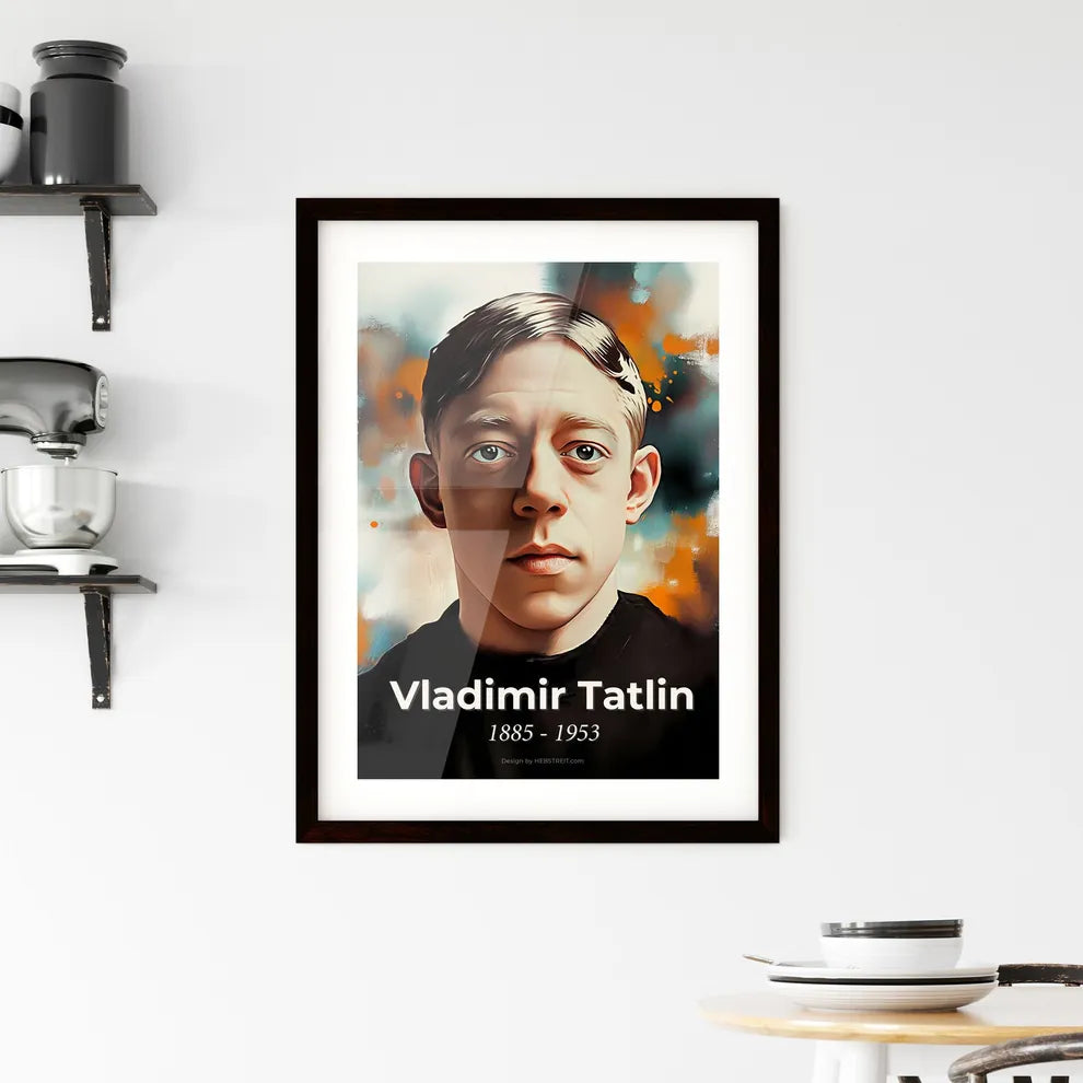 Portrait of Vladimir Tatlin Framed Print