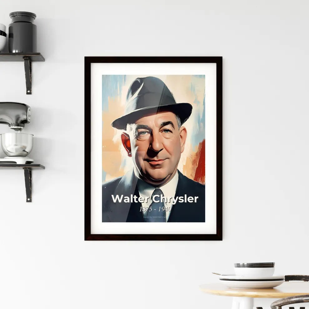 Portrait of Walter Chrysler Hangings
