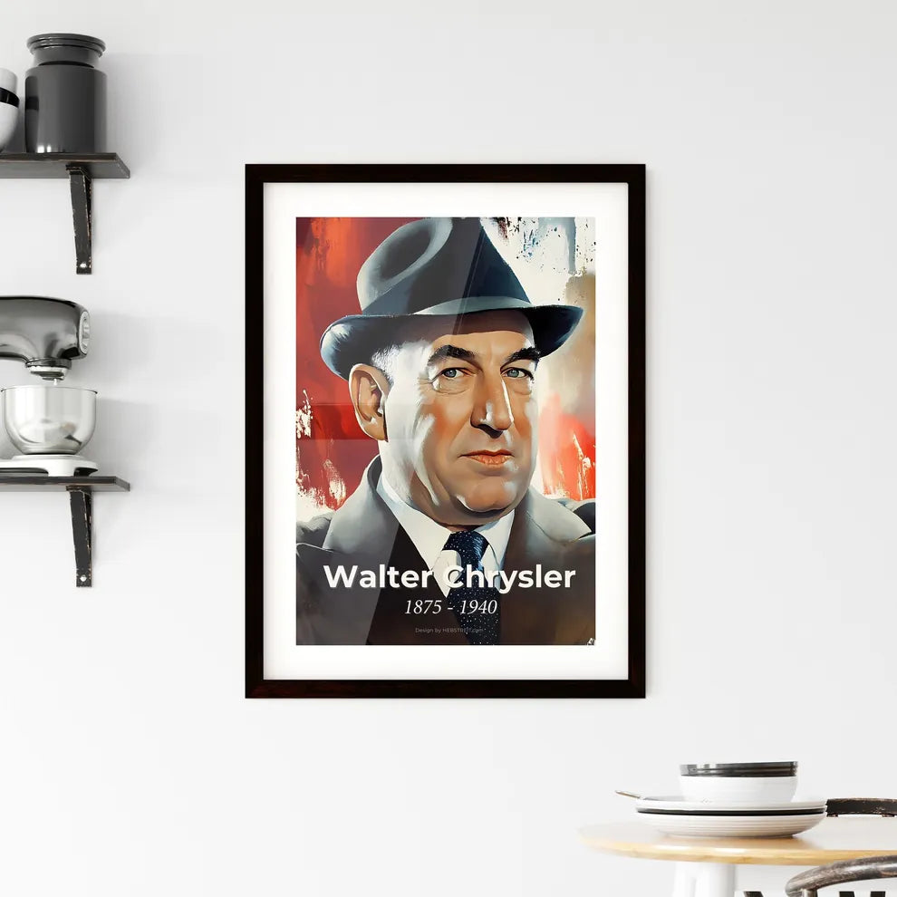 Portrait of Walter Chrysler Hangings