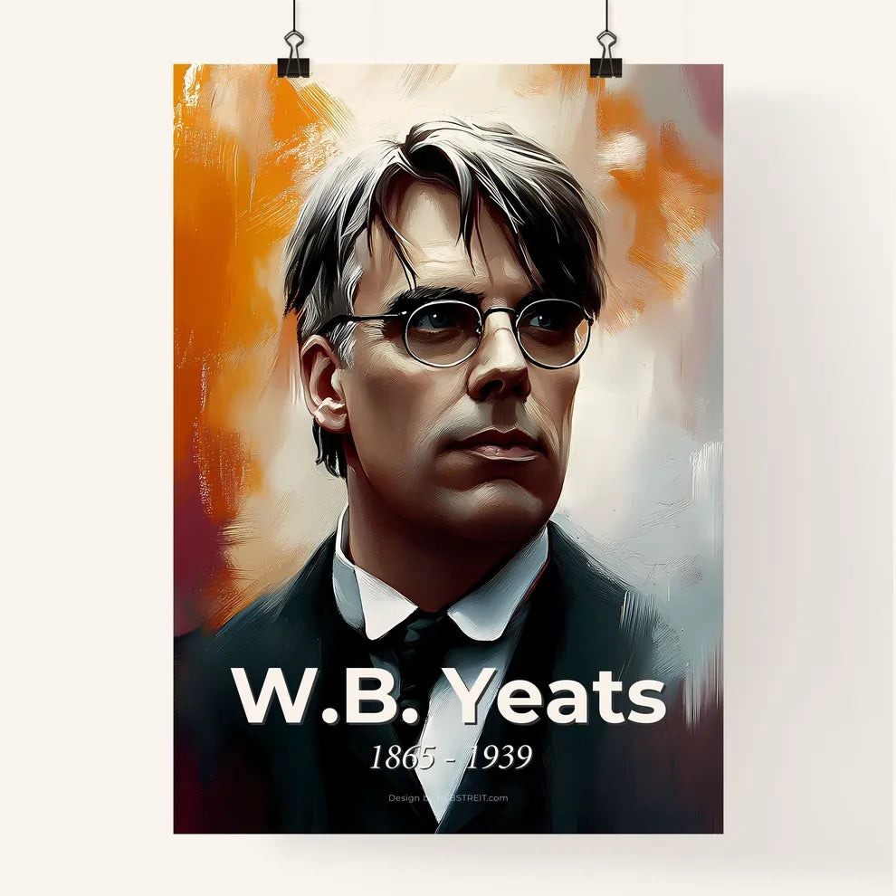 Portrait of W.B. Yeats Poster