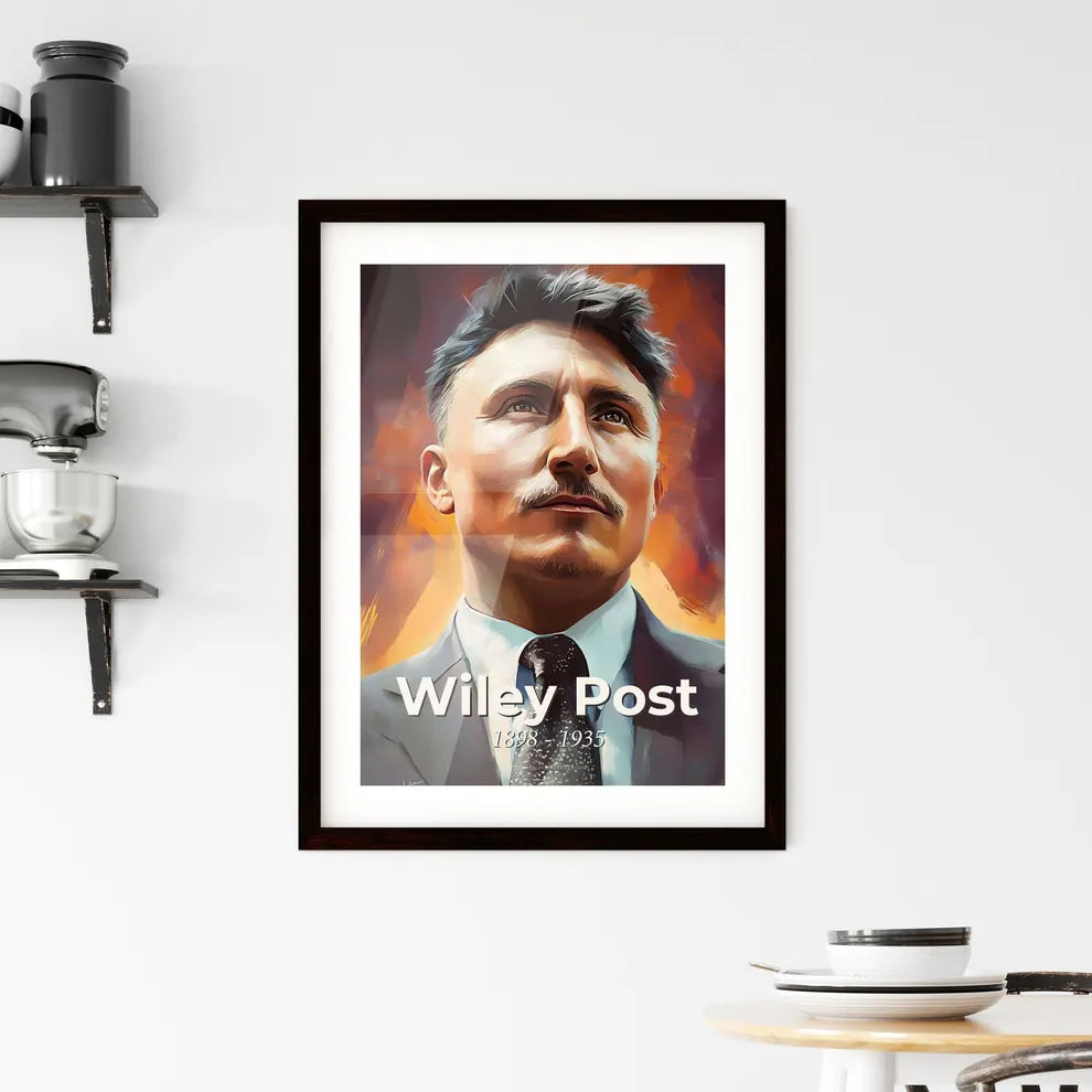 Portrait of Wiley Post Hangings