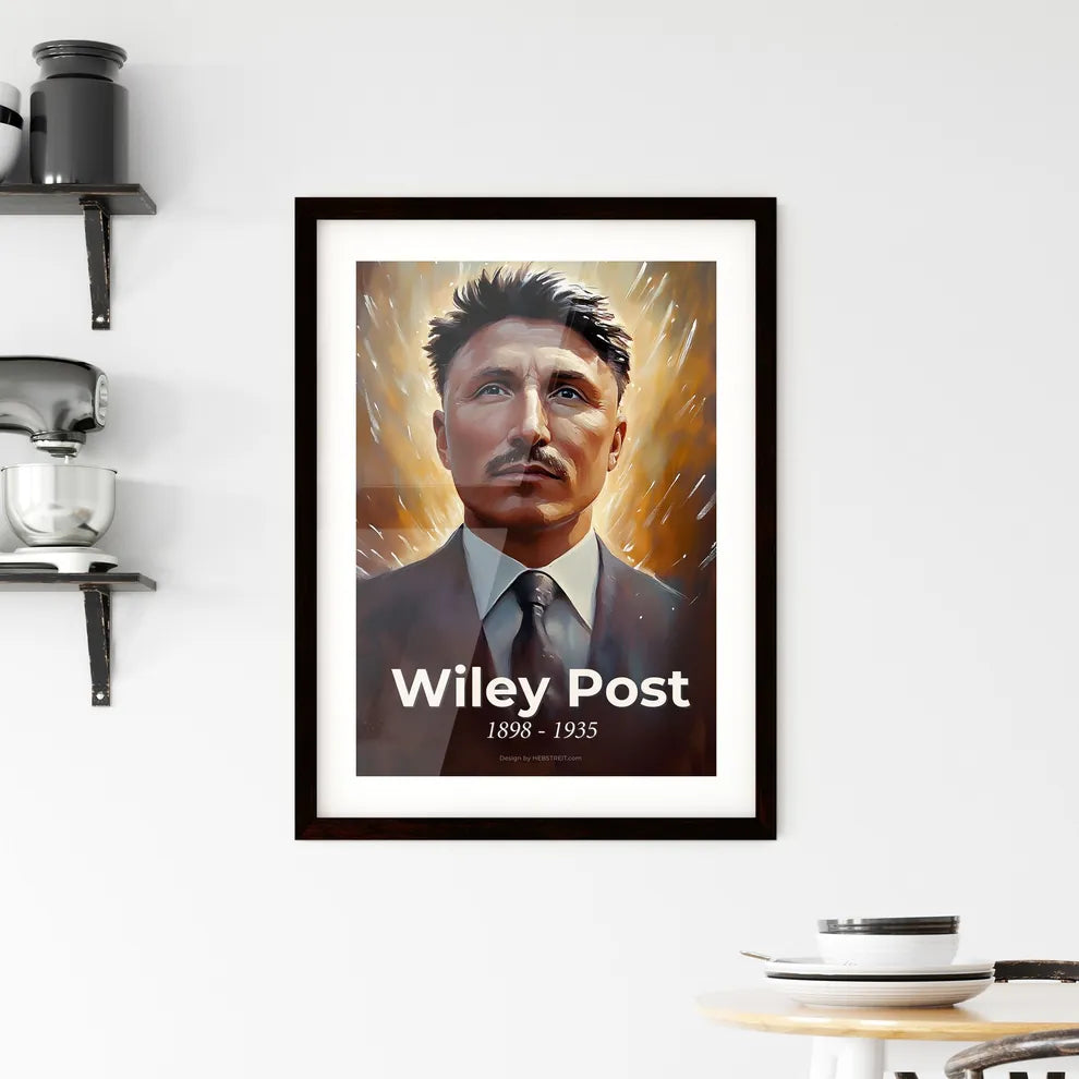 Portrait of Wiley Post Hangings