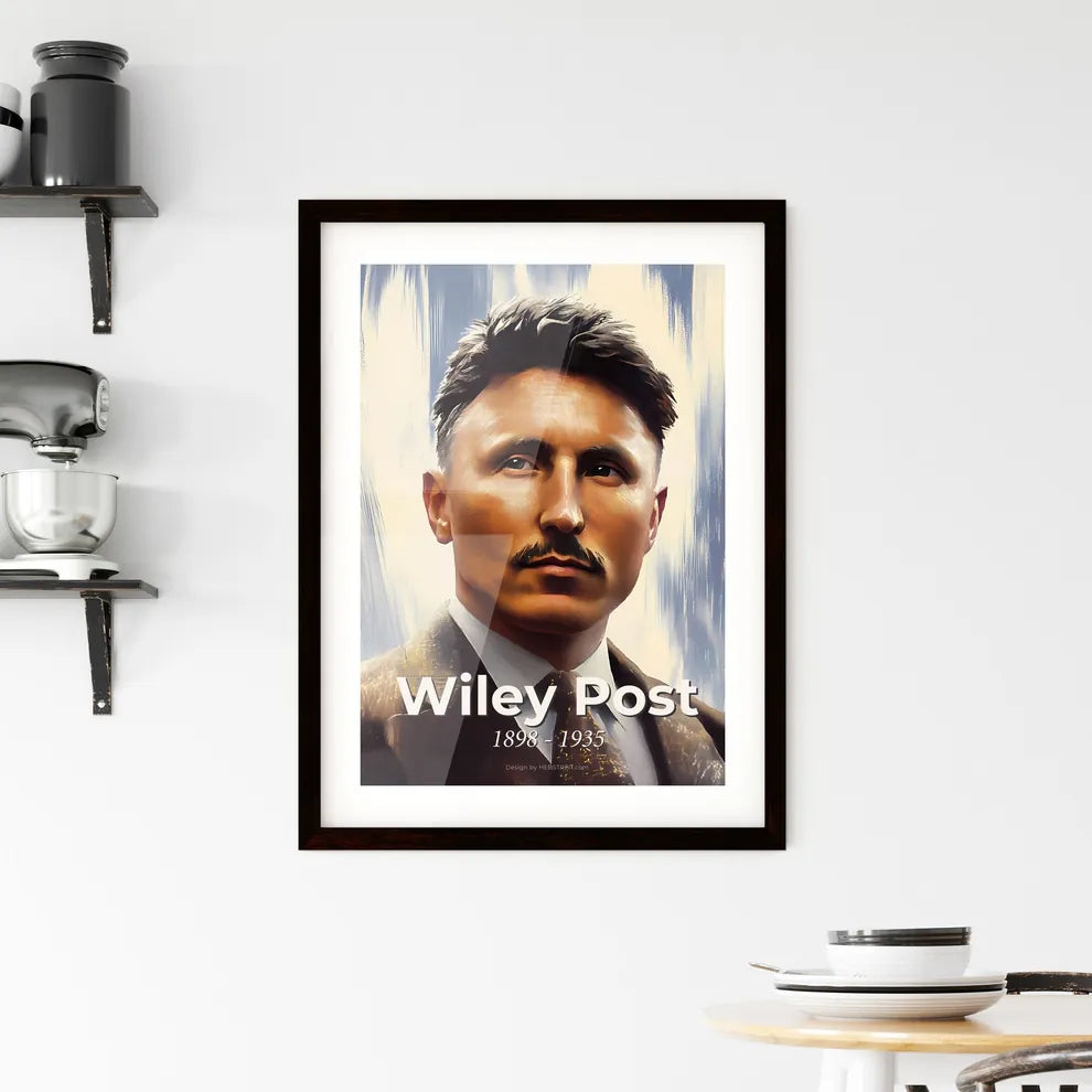 Portrait of Wiley Post Hangings
