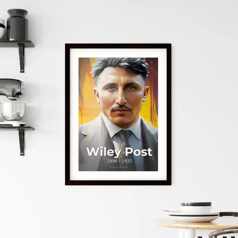 Portrait of Wiley Post Hangings