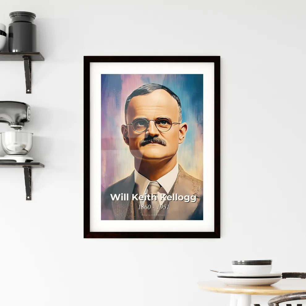 Portrait of Will Keith Kellogg Hangings