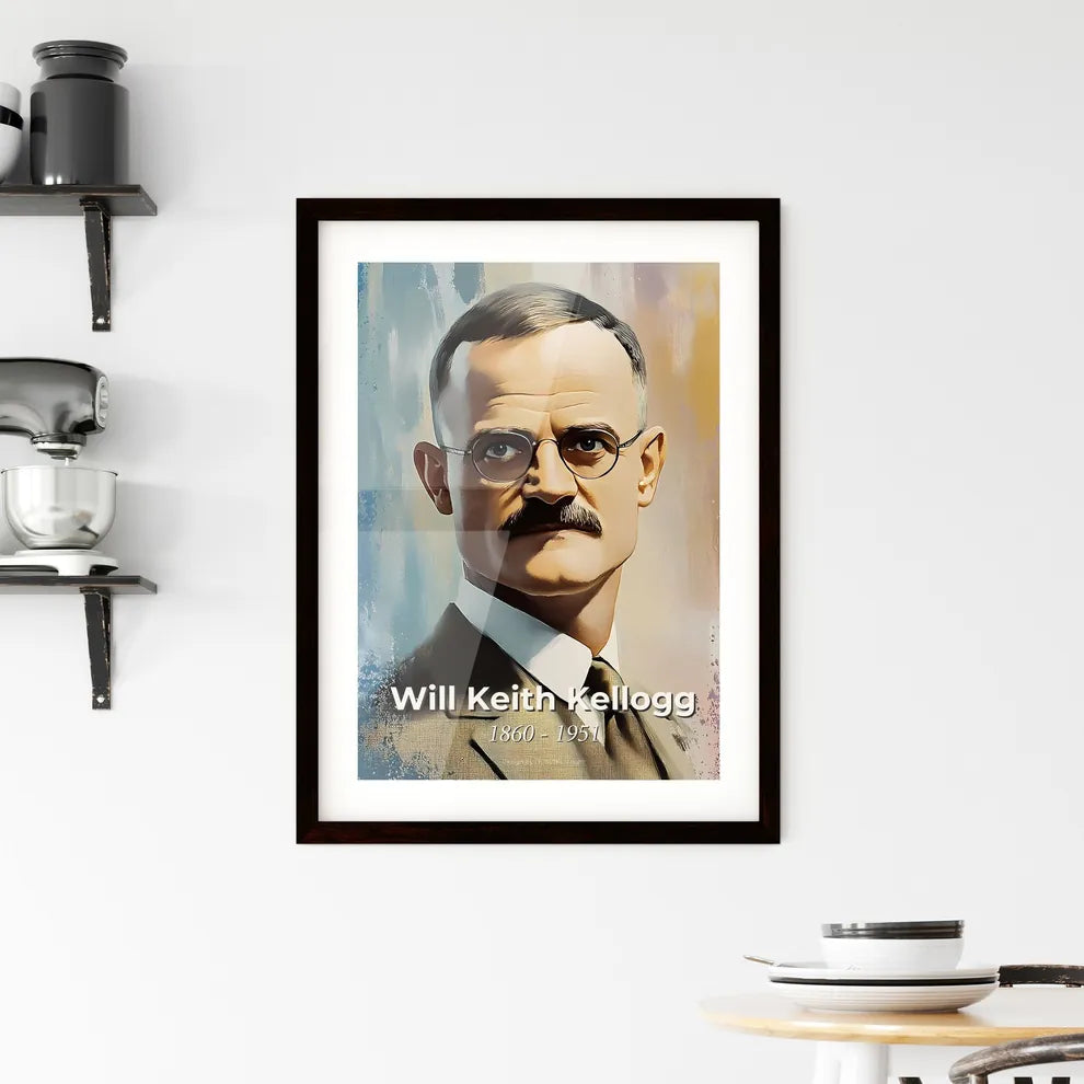 Portrait of Will Keith Kellogg Hangings