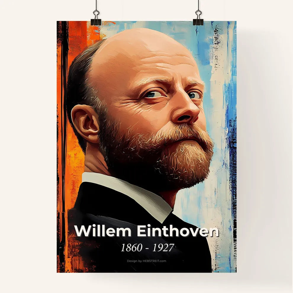 Portrait of Willem Einthoven Poster