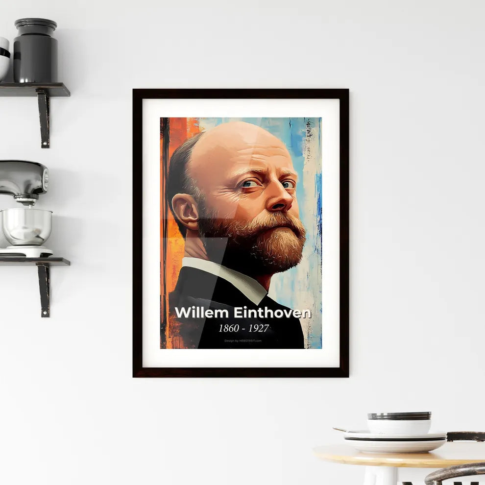 Portrait of Willem Einthoven Hangings