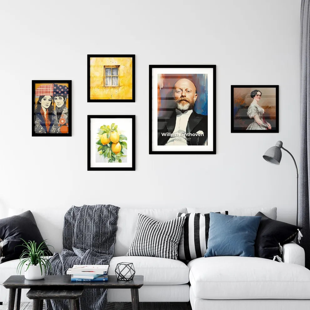 Portrait of Willem Einthoven Wall Art