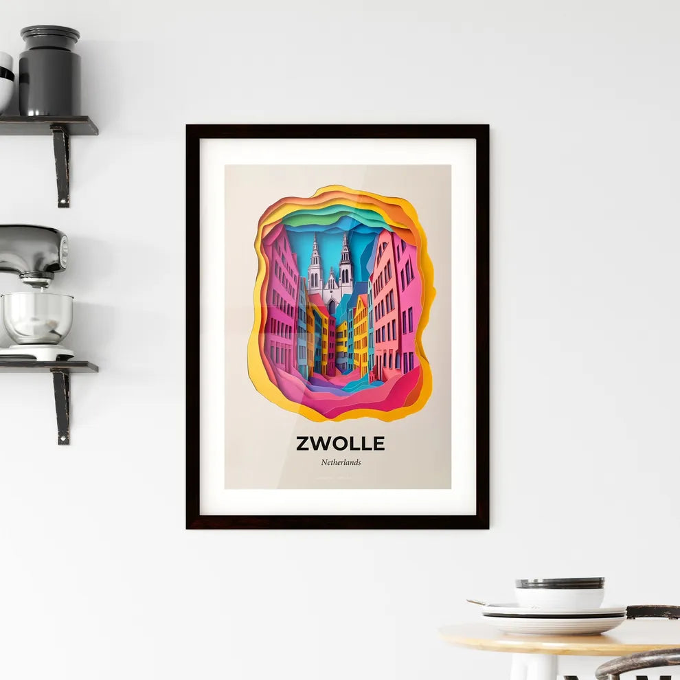 Vivid Zwolle, Netherlands, Framed Wall Art