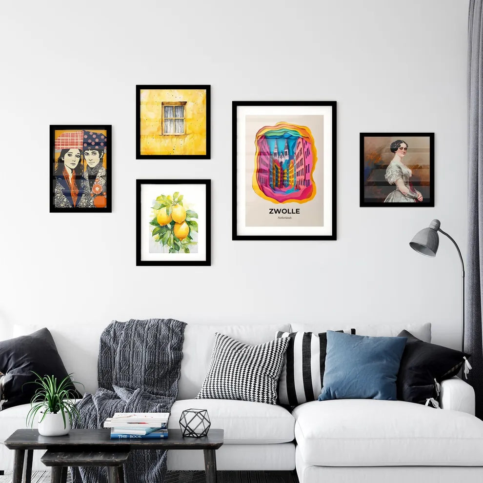 Vivid Zwolle, Netherlands, Premium Framed Prints