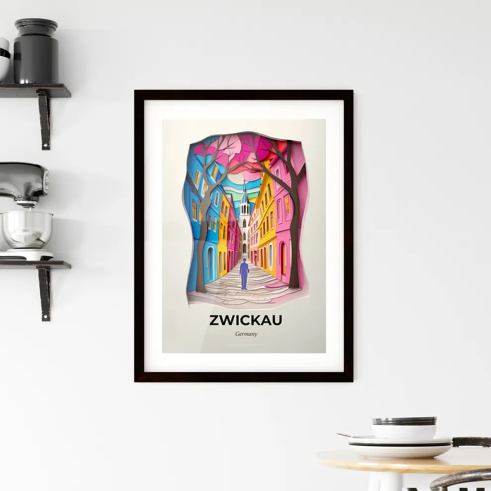 Vivid Zwickau, Germany, Framed Wall Art