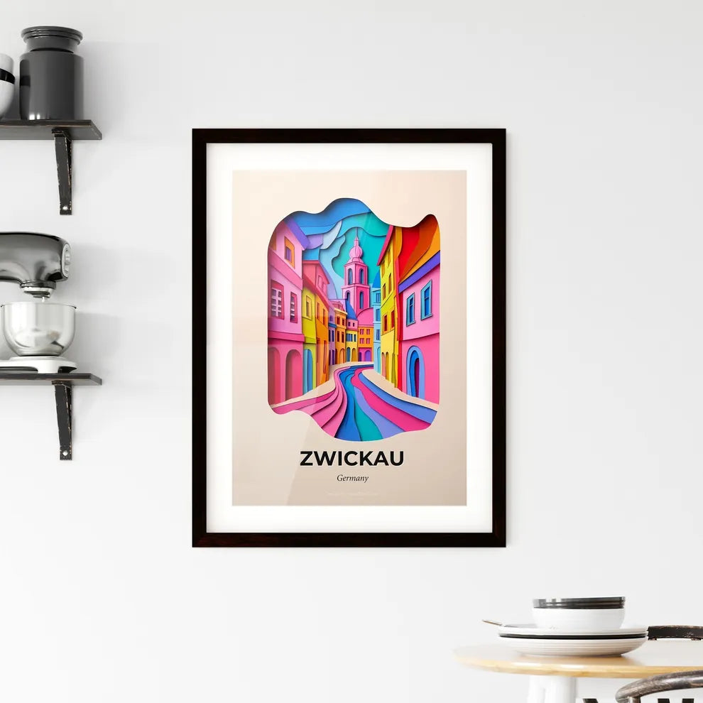 Vivid Zwickau, Germany, Framed Wall Art