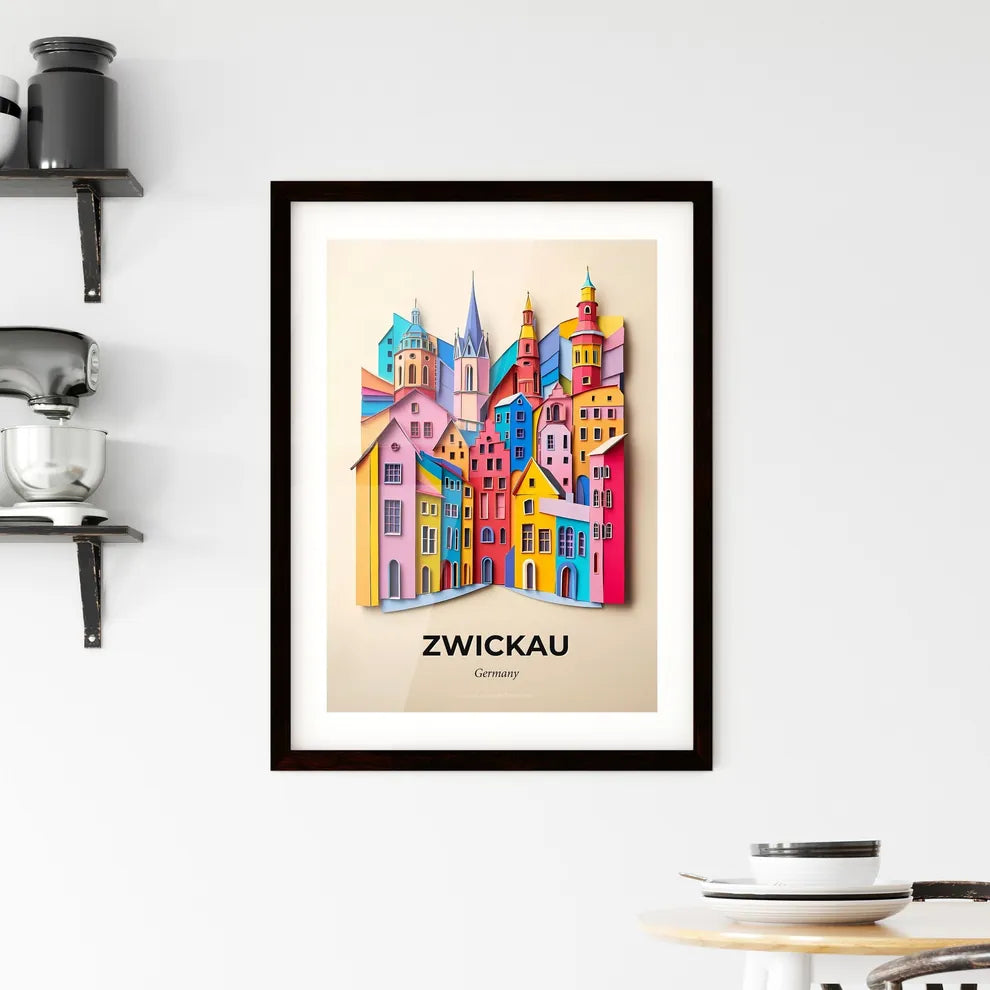 Vivid Zwickau, Germany, Framed Wall Art
