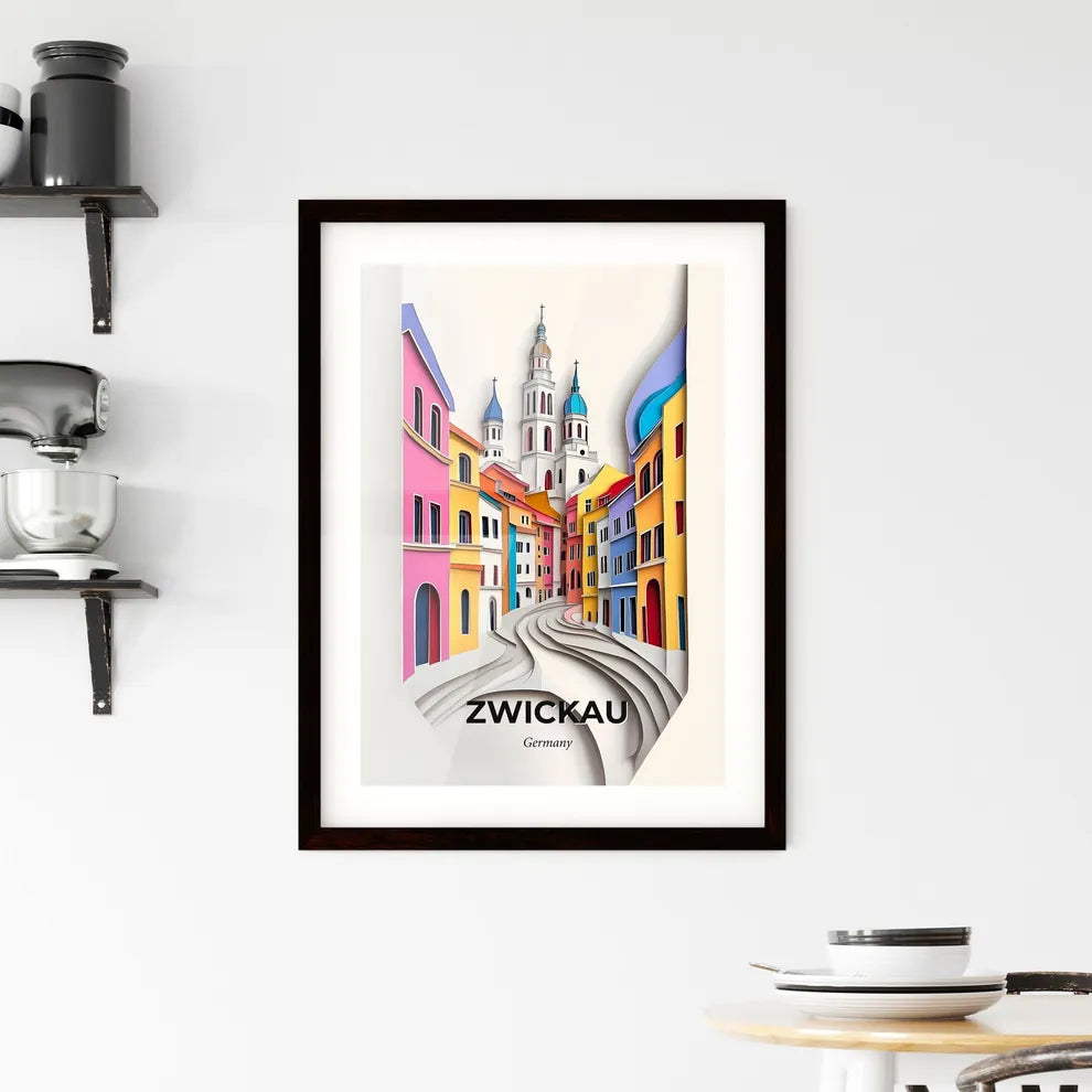Vivid Zwickau, Germany, Framed Wall Art