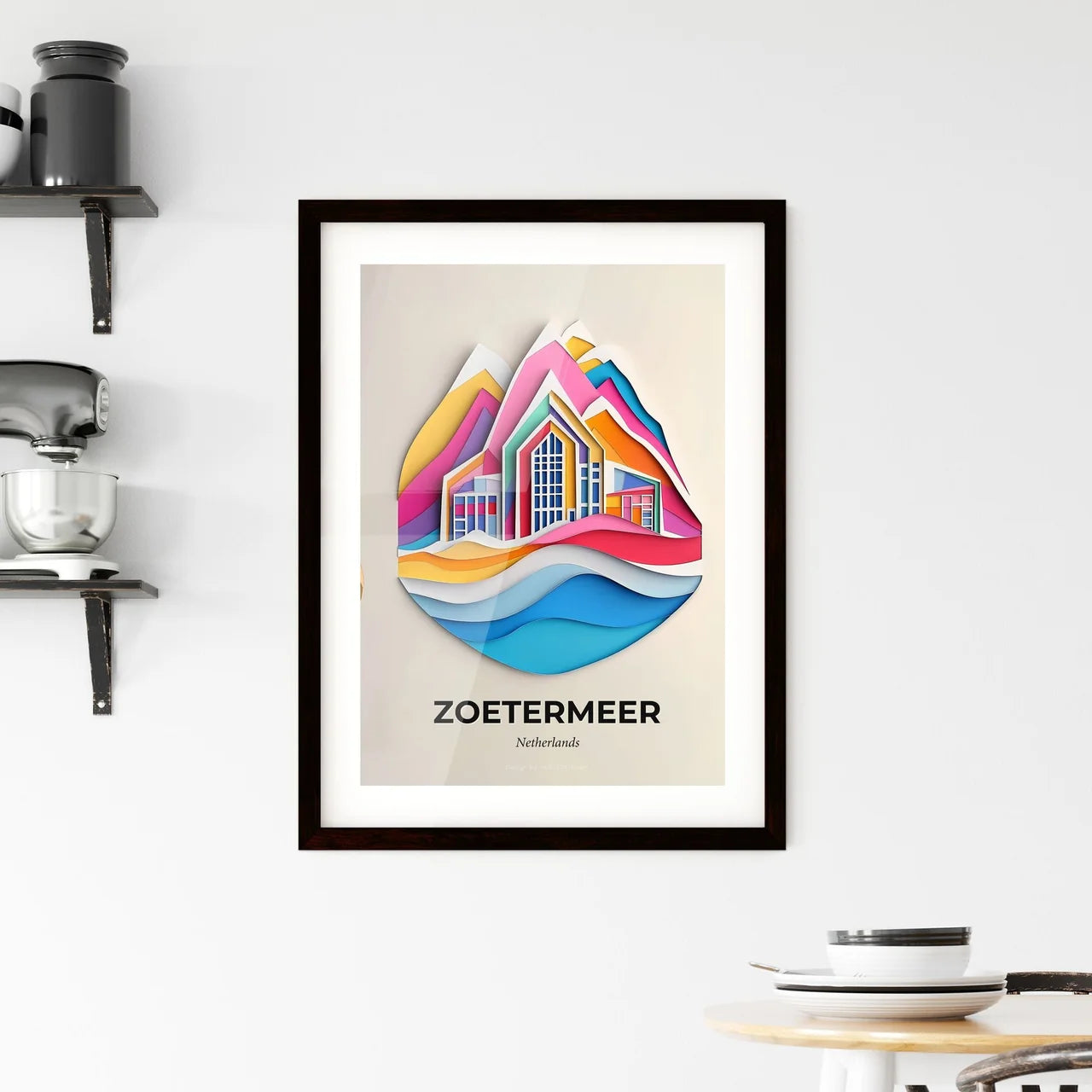 Vivid Zoetermeer, Netherlands, Framed Wall Art