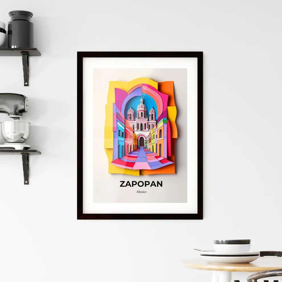 Vivid Zapopan, Mexico, Framed Wall Art