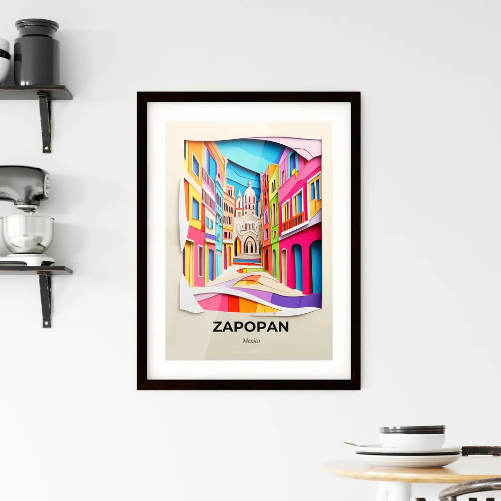 Vivid Zapopan, Mexico, Framed Wall Art