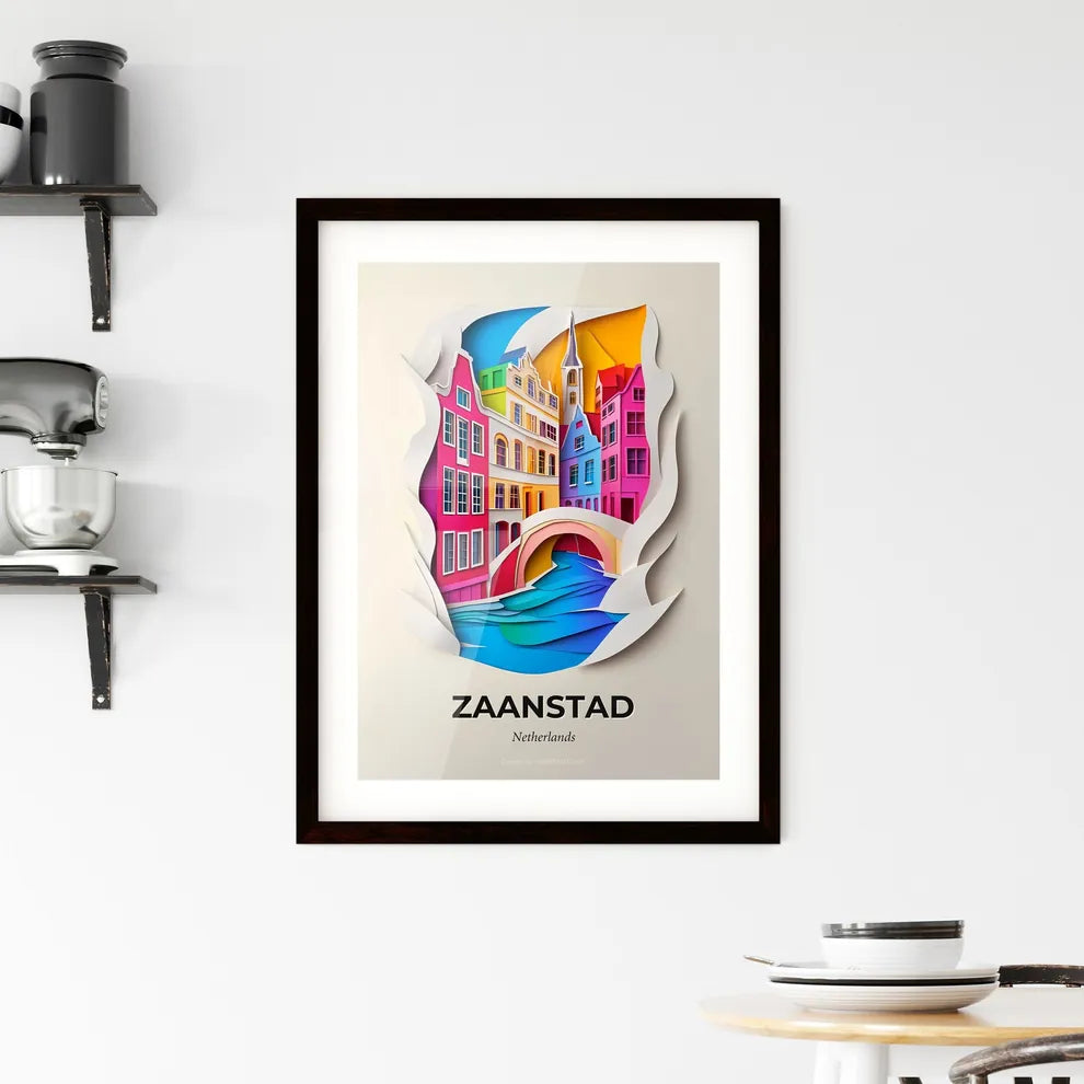 Vivid Zaanstad, Netherlands, Framed Wall Art