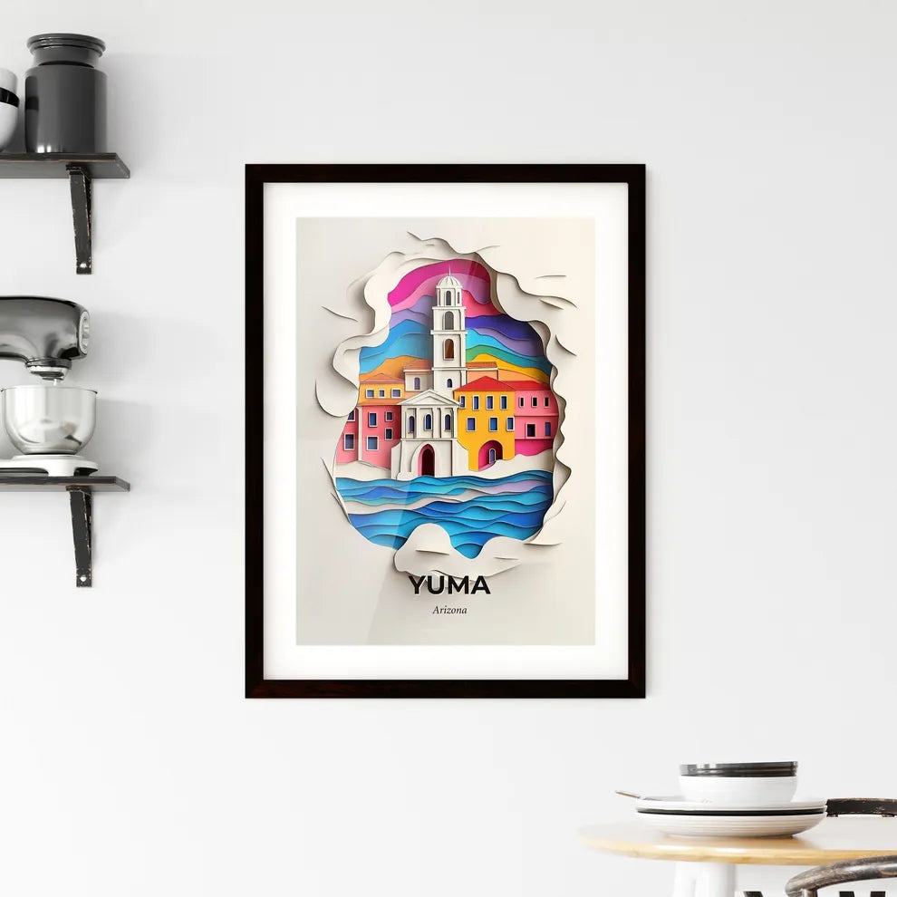 Vivid Yuma, Arizona, Framed Wall Art