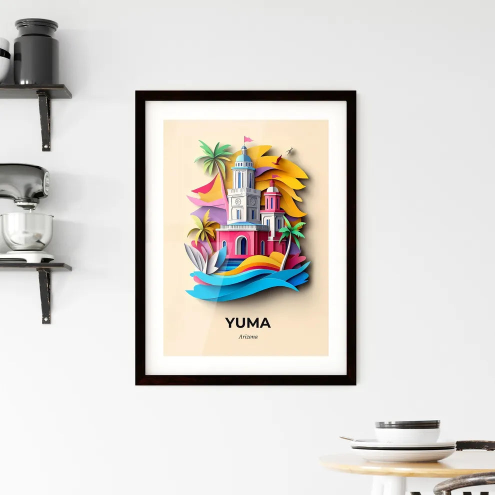 Vivid Yuma, Arizona, Framed Wall Art