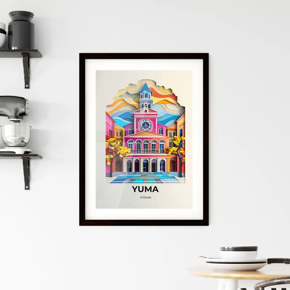 Vivid Yuma, Arizona, Framed Wall Art