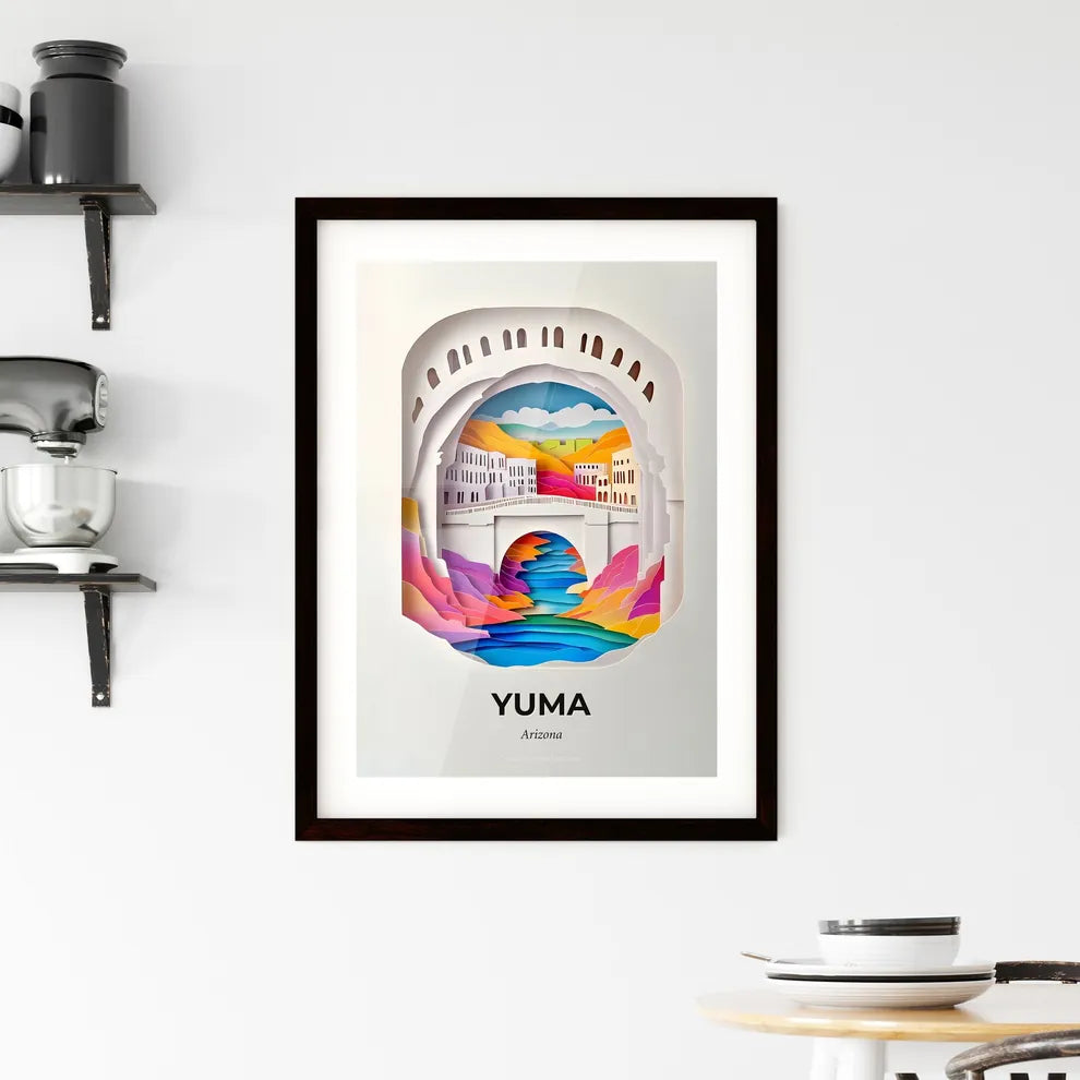 Vivid Yuma, Arizona, Framed Wall Art